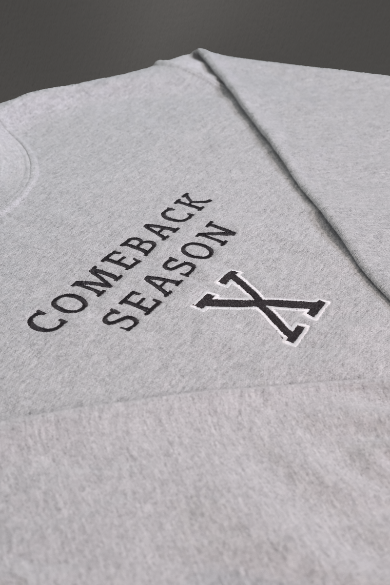 CBS X Crewneck Gray