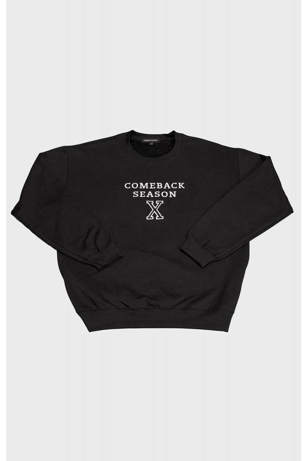 CBS X Crewneck Black