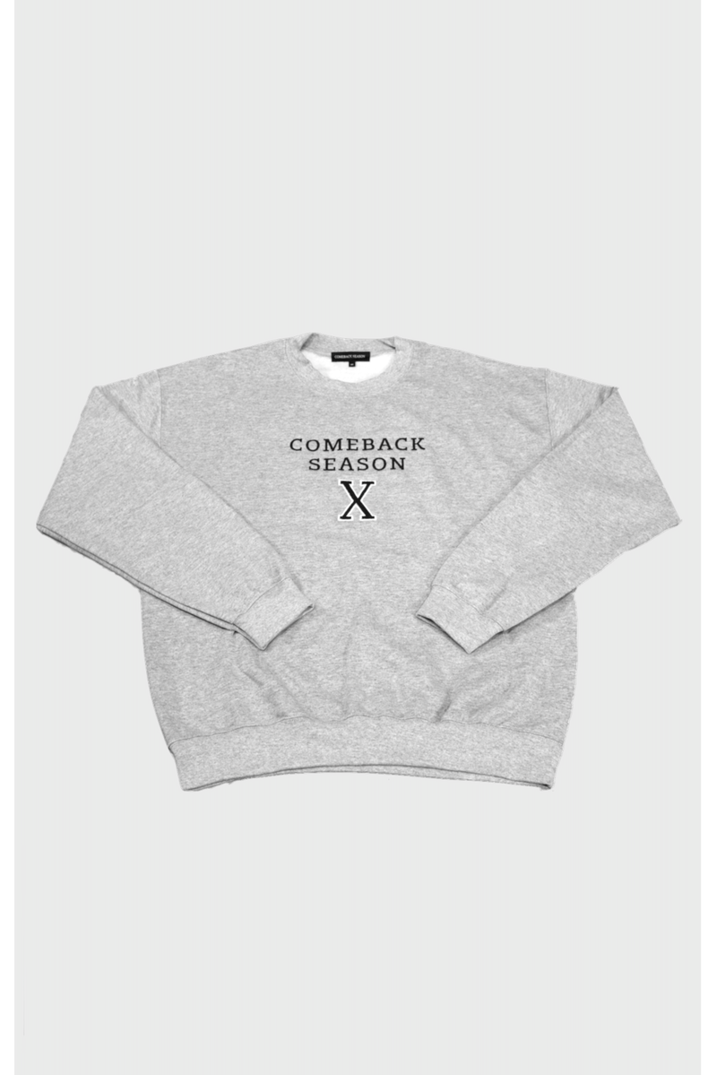 CBS X Crewneck Gray