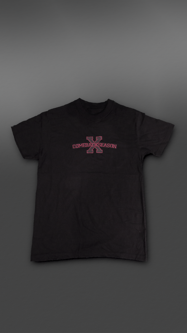 CBSX T-Shirt Reloaded Black/Burgundy