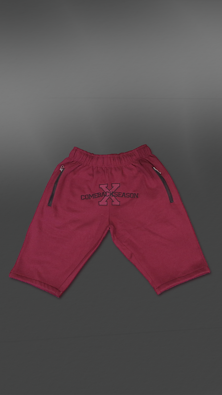 CBSX Shorts Burgundy