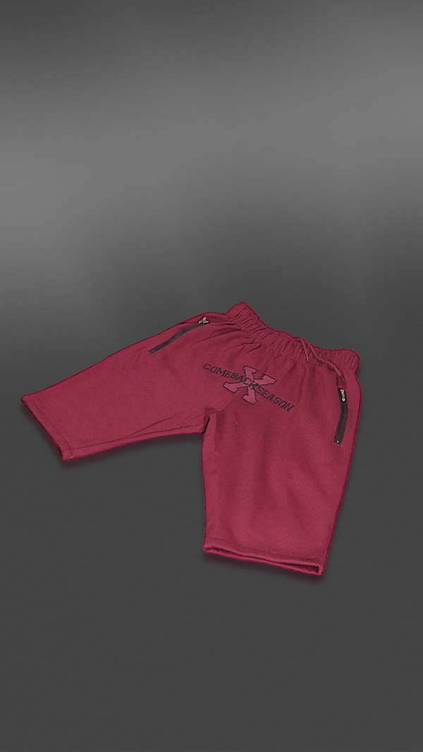 CBSX Shorts Burgundy