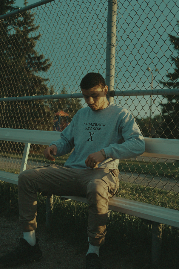 CBS X Crewneck Gray